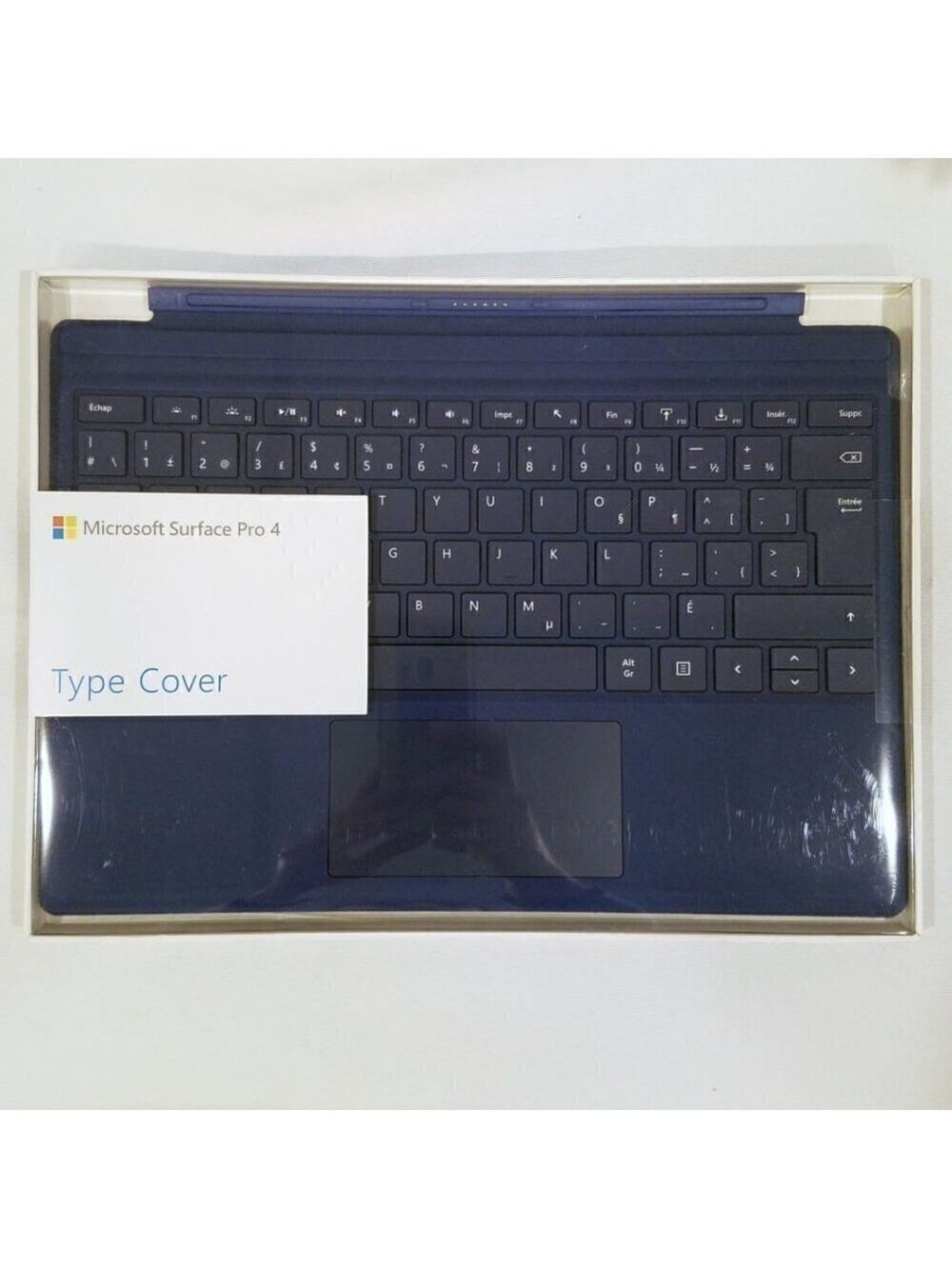New Microsoft Surface Pro 4 Type Cover French/English Edition - Navy